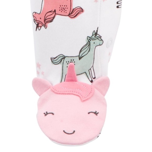 CARTER's Child of Mine: Baby Girls' Unicorn Sleep N Play - Picture 3 of 8
